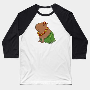 Capybara Hawaiian costume Baseball T-Shirt